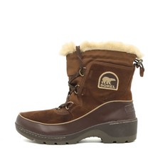 Sorel Damen NL2785-256 Stiefel Braun Leder/Textil Boots Winterstiefel EU 40