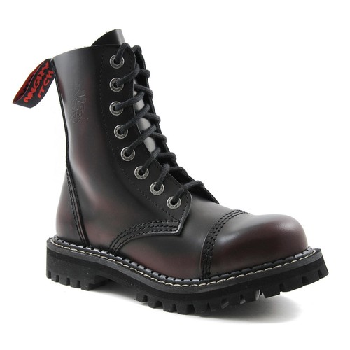 Angry itch leder stiefel - angry,