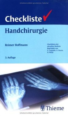 Checkliste handchirurgie - checkliste,