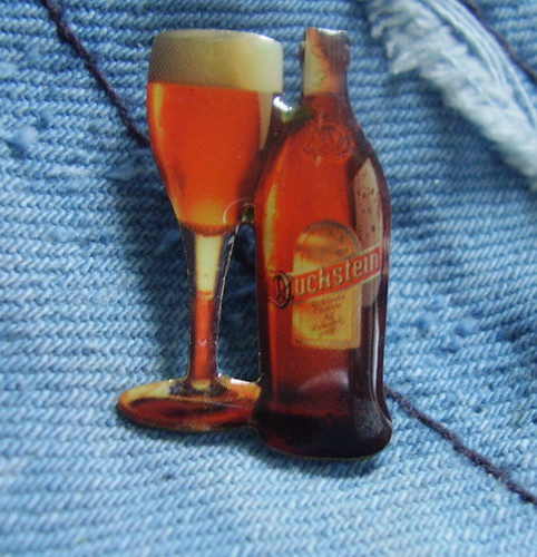 Pin duckstein bier rotblondes - pin,