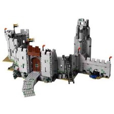 MOC The Battle of Helm's Deep LOTR 1368PCS Bausteine Steine mit Figuren