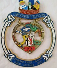 Karnevalsorden Köln KG Pennebröder 1969 Sinnersdorfer Dreigestirn Karneval 2001