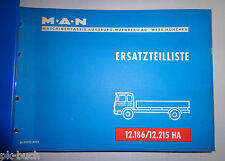 Ersatzteilliste MAN 12.186 HA