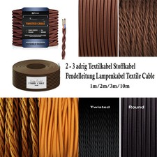 2 - 3 adrig Textilkabel