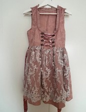 Dirndl Gr M 36/38 Altrosa