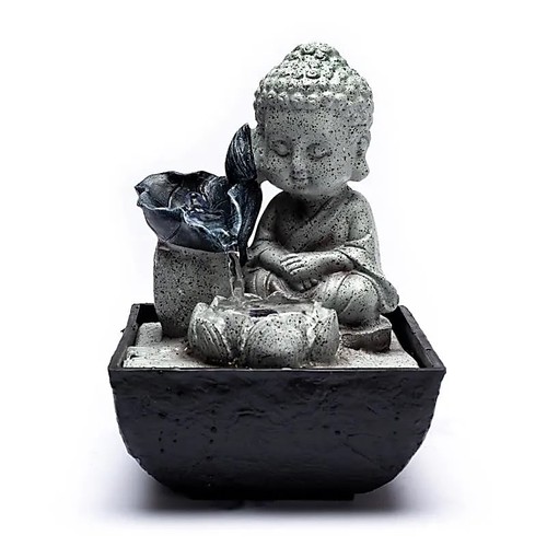 Small buddha fountain - buddha,