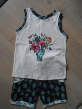 Jersey Sommer 2 Teiler Hose