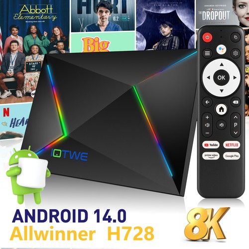 Android14 smart box wifi6 - tv,