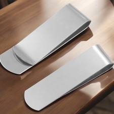 Elegante Edelstahl-Geldklammer