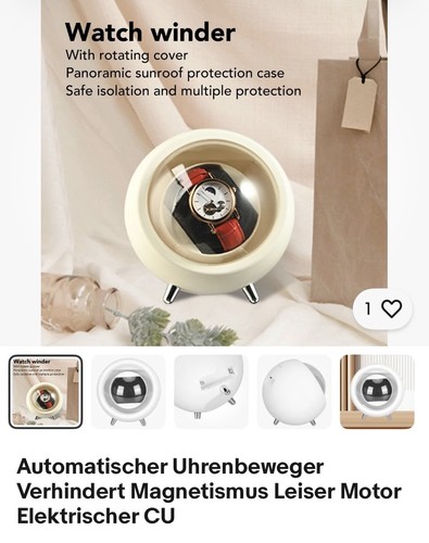 Automatischer uhrenbeweger - automatischer,