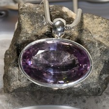 Amethyst Anhänger, 925er