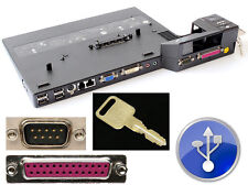 LENOVO PORT REPLICATOR 2504 THINKPAD T60 T61 R61 T400 T500 42W8298 KEYS #DOC10