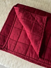 Ikea Tagesdecke Überwurf Plaid Gesteppt ca. 260 x 173 cm Rot hell/dunkel