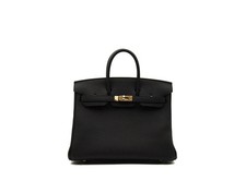 Hermès Birkin 25 Black Togo