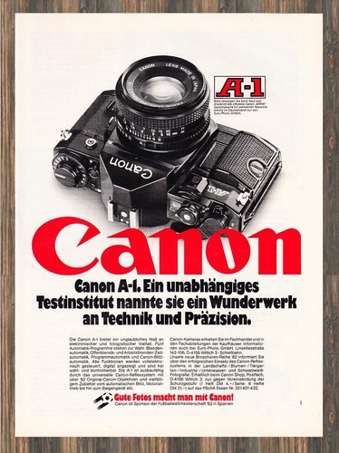 Canon reklame - a-1,