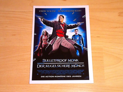 Cinema filmkarte bulletproof - filmkarte,