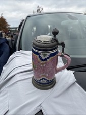 Fayence-Walzenkrug Jahreskrug