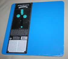Memoboard mit Metallfront 29x29x0,9cm Farbe blau  inkl. Marker und zwei Magnete