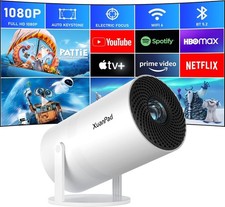 1080P Mini Beamer WiFi Bluetooth Netflix Unterstützung 16000L Elektrischer Fokus