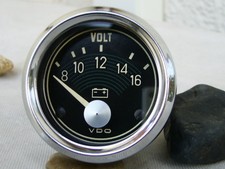 VDO Voltmeter, 12 Volt, 52 mm
