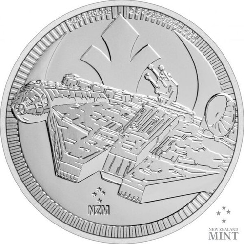 1oz feinsilbermünze star - 1oz,