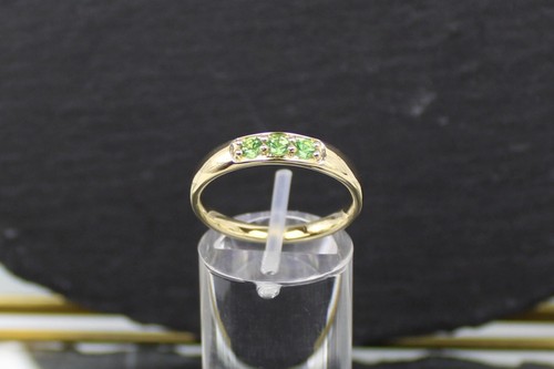 Kenia tsavorit goldring - kenia-tsavorit-goldring, aus
