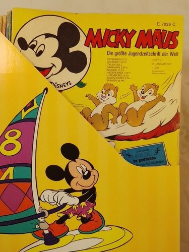 Konvolut micky maus jahrgang - konvolut,