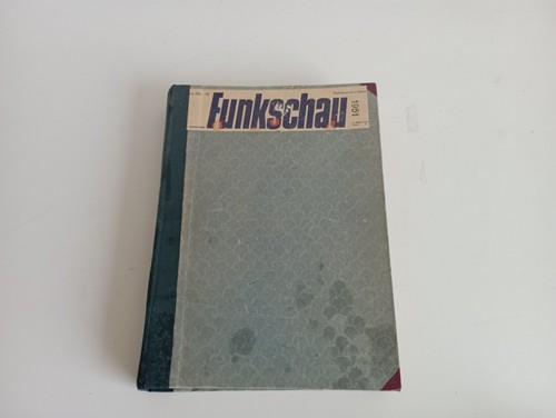 Funkschau von 1951 komplett - funkschau,