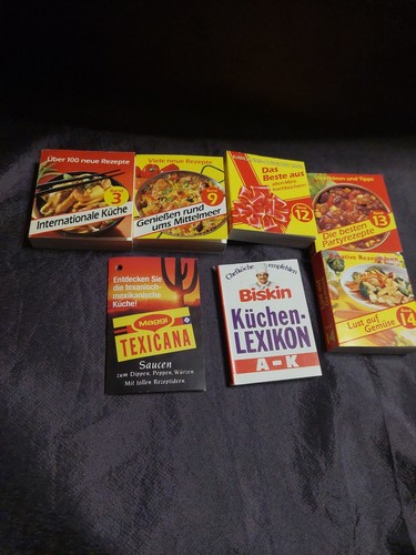 Konvolut mini kochbücher - mini-kochbücher, /