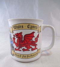 Wales - Cymru Castles Mug