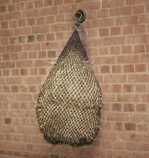 Heunetz Pferde engmaschig 3 x 3cm Waldhausen Slowfeed Futtersparnetz 106cm lang