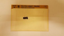Ersatzteilkatalog Chevrolet Pick up, Blazer & Van 1973 - 1978 ( Micro Fiche)