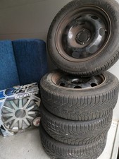 Winterräder auf Stahlfelgen für PKW Citroen Berlingo 2, Peugeot Partner