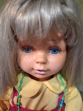 Große ZAPF Puppe 60 cm - 60er Jahre mit Spracheinheit - Kunststoff 