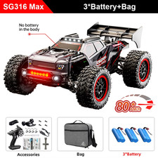 "RC Monster Truck 4WD – 80 km/h, Brushless Motor, Ferngesteuertes Auto"