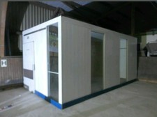 Bürocontainer  Glasbüro  Glasraum  Verkaufsraum Wohncontainer Bauwagen