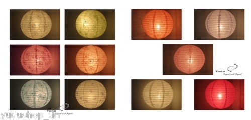 Deko reispapier lampion design - reispapier,