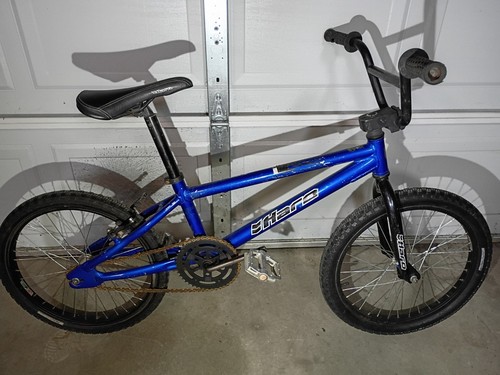 Haro blue bmx bicycle - bmx,
