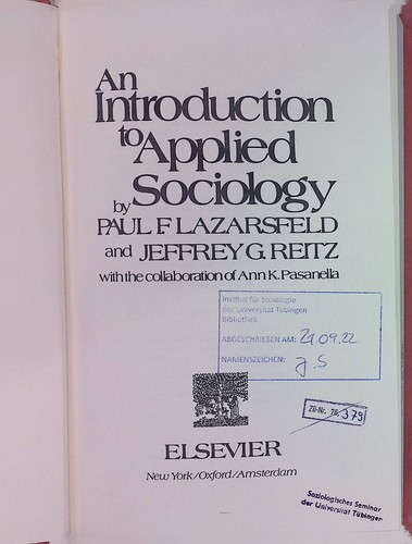 Introduction applied - introduction, to