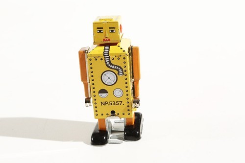 Blechspielzeug roboter - *,