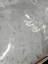 200 St. X-Gleiter für Gardinenschiene Vorhangschiene 6mm Spur Aluschiene 