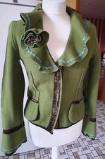 Sportalm Extravaganter + außergewöhnlicher Walk-Janker, Gr. 36/38