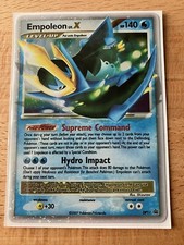 Pokémon Impoleon LV.X DP11 Black Star PROMO Englisch Zustand: Near Mint-