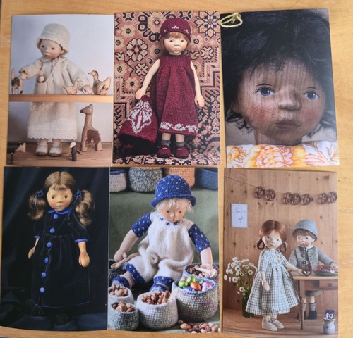 Postkarten pongratz puppen - puppen, 6