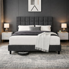 FURNIFY® Polsterbett NORDVIK