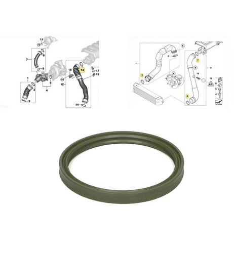 Bmw dichtung ladeluftschlauch - bmw,