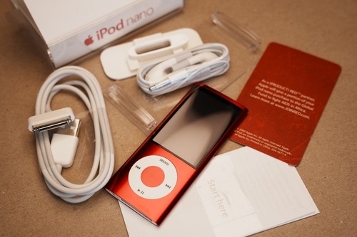 Apple ipod nano - apple, product(red)