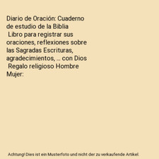 Diario de Oración: Cuaderno