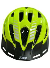 ABUS Stadthelm Urban-I 3.0 Fahrradhelm mit Rücklicht Signal yellow 52-58 cm