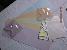 Set B-Taube – Bolblister-Dreifach-Karten 5 Stk. inkl. Umschläge– in 5 Farben